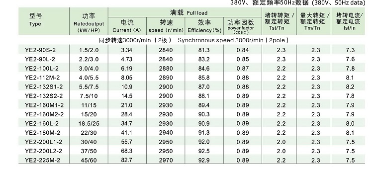 YE2電機(jī)技術(shù)數(shù)據(jù)1